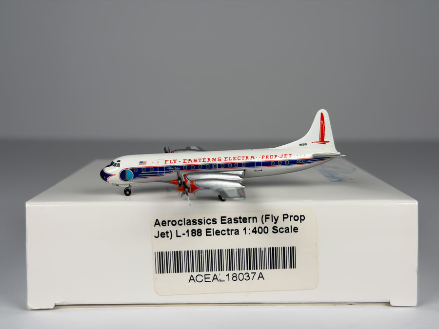 Eastern Air Lines Lockheed L-188 Electra 1:400 Aeroclassics N5501 (AC18307B)