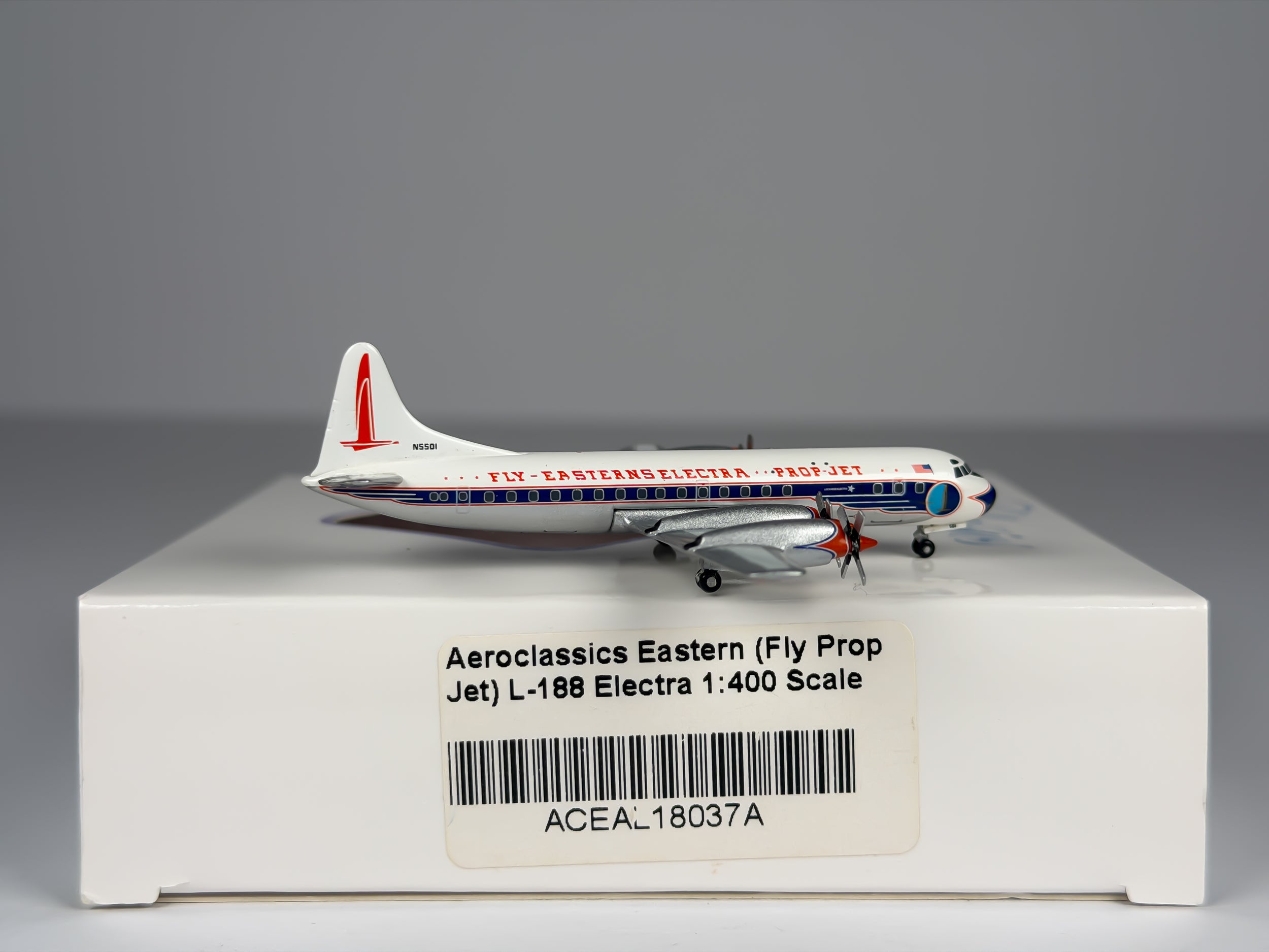 Eastern Air Lines Lockheed L-188 Electra 1:400 Aeroclassics N5501 (AC18307B)