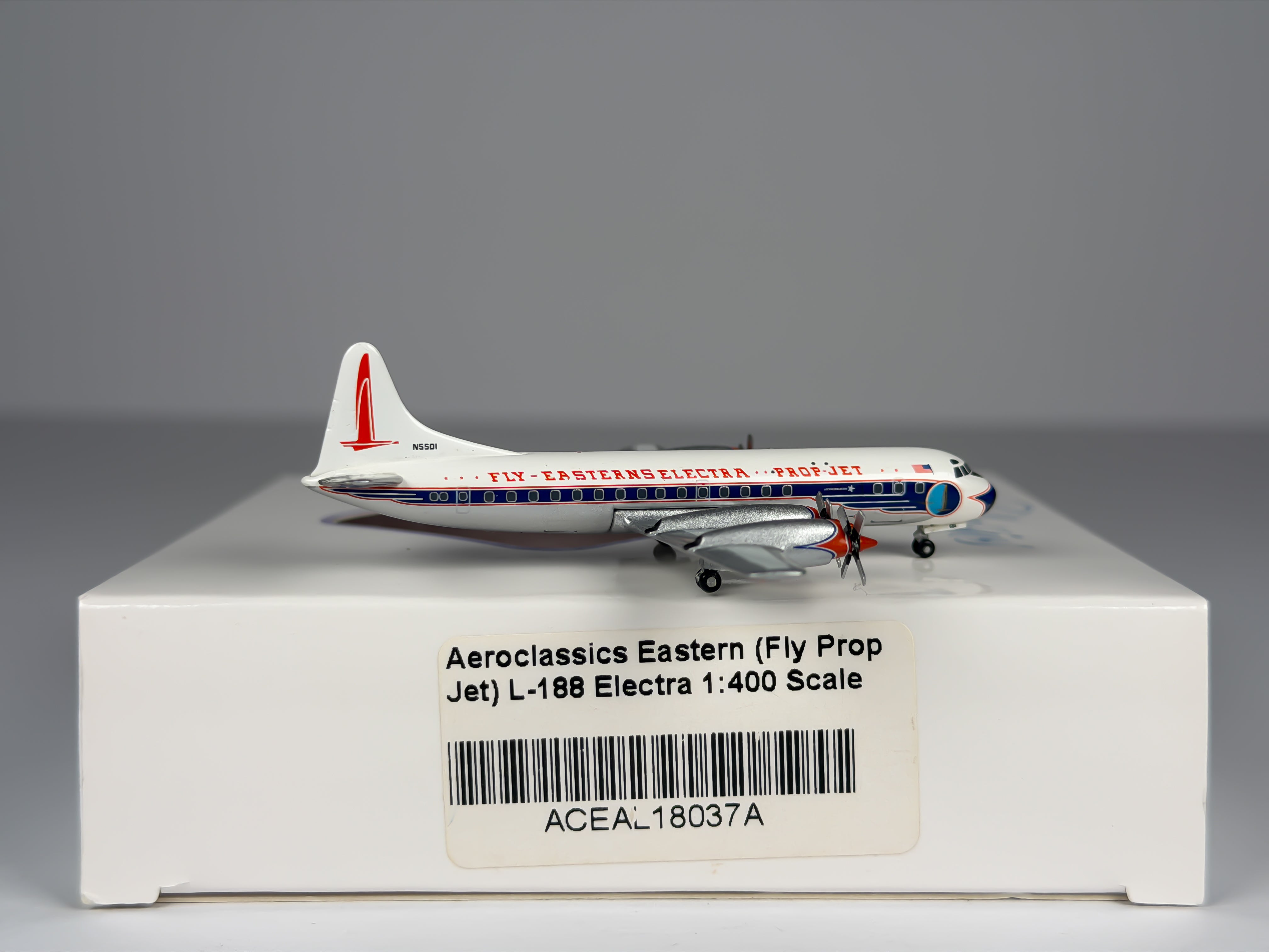 Eastern Air Lines Lockheed L-188 Electra 1:400 Aeroclassics N5501 (AC18307B)