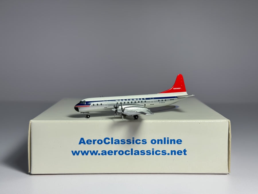 Northwest Airlines Lockheed L-188 Electra 1:400 Aeroclassics N130US (AC18311)