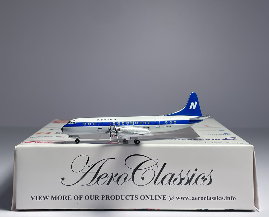 Nordair Lockheed L-188 Electra 1:400 Aeroclassics CF-NAX (AC18312)