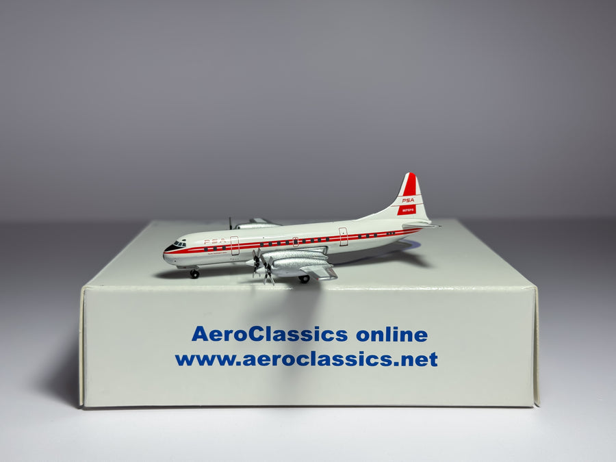 Pacific Southwest Airlines (PSA) Lockheed L-188 Electra 1:400 Aeroclassics N175PS (AC18314)