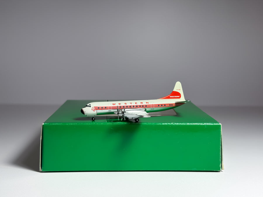 Western Airlines Lockheed L-188 Electra 1:400 Aeroclassics N7135C (AC18319)