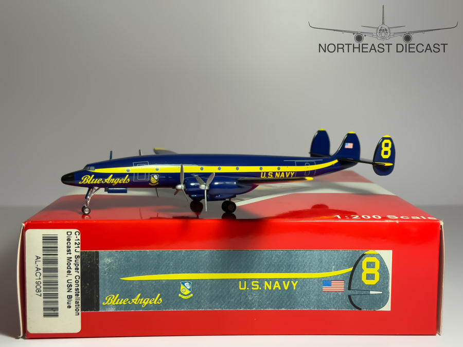 U.S Navy Lockheed L-1049 Super H 1:200 Aeroclassics Yellow 8 (AC19087)