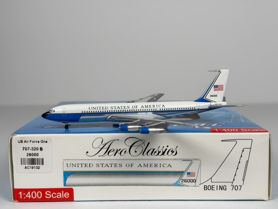 U.S Air Force (USAF) Boeing 707 (VC-137) 1:400 Aeroclassics 62-6000 (AC19132)
