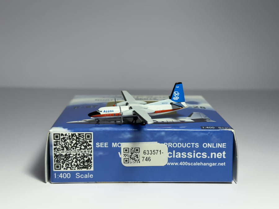 Aloha Airlines Fokker F-27 1:400 Aeroclassics N5093A (AC19195)