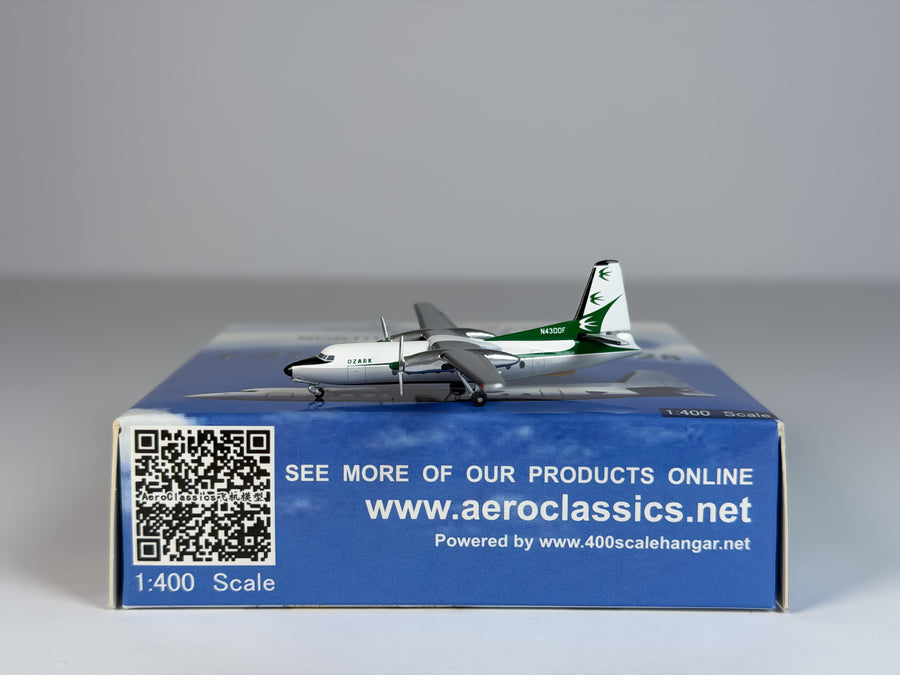 Ozark Airlines Fokker F-27 1:400 Aeroclassics N4300F (AC19196)