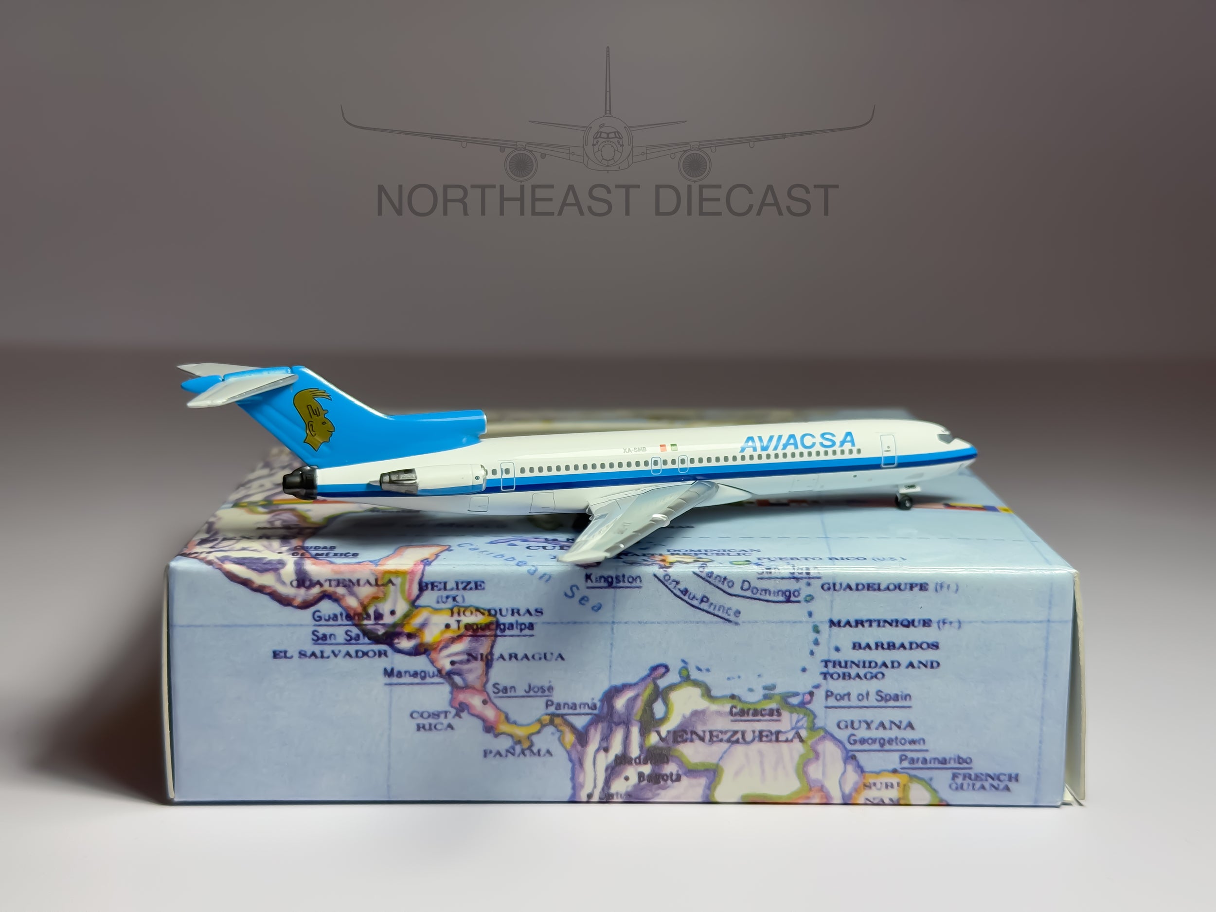 Aviacsa Boeing 727-200 1:400 Aeroclassics XA-SMB (AC19269)