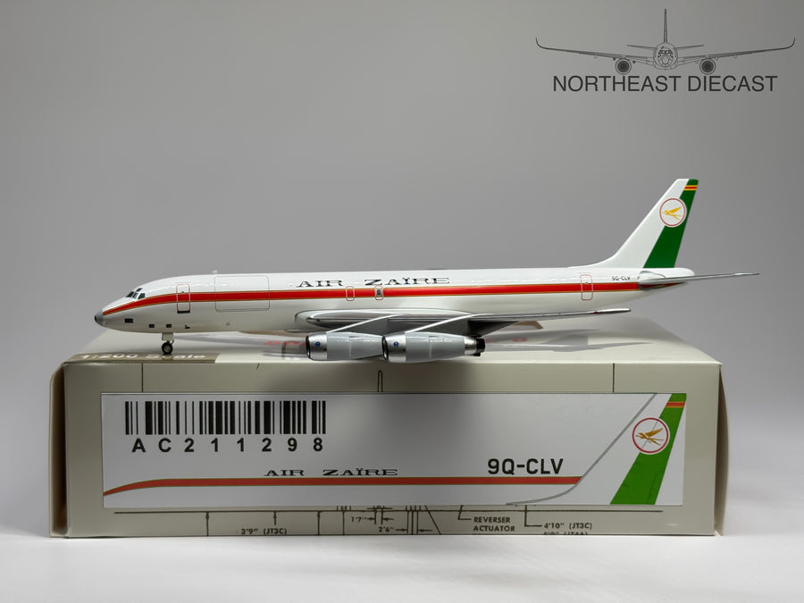 Air Zaire Douglas DC-8-50F 1:200 Aeroclassics 9Q-CLV (AC211298)