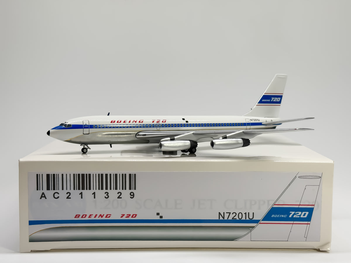 House Colors Boeing 720 1:200 Aeroclassics N7201U (AC211329)