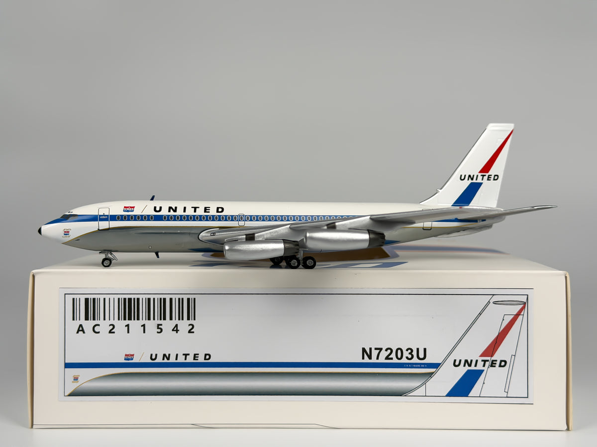 United Airlines Boeing 720 1:200 Aeroclassics N7203U (AC211542)