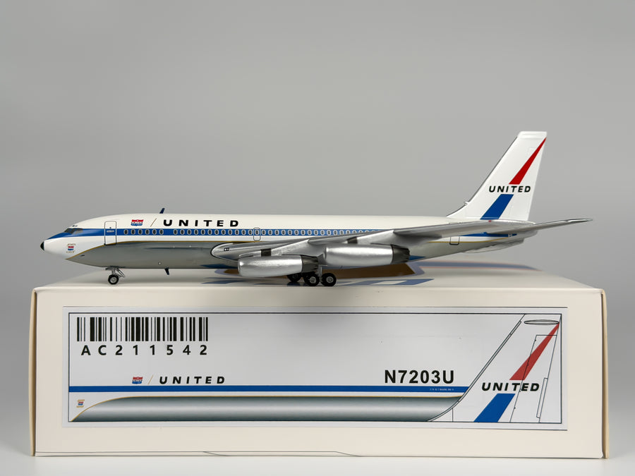 United Airlines Boeing 720 1:200 Aeroclassics N7203U (AC211542)