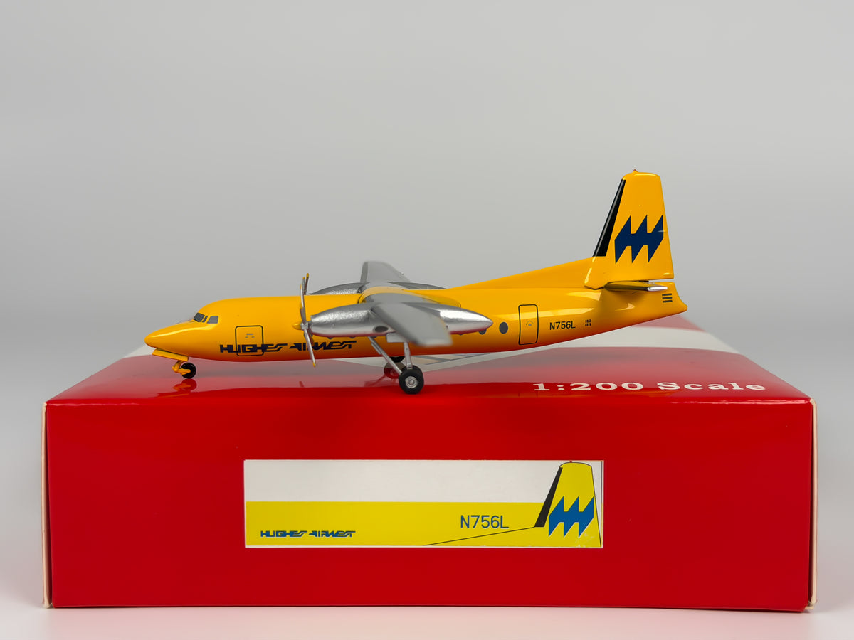 Hughes Airwest Fairchild F-27 1:200 Aeroclassics N756L (AC219417)