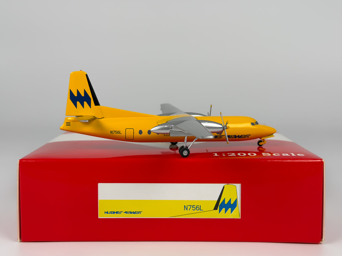 Hughes Airwest Fairchild F-27 1:200 Aeroclassics N756L (AC219417)