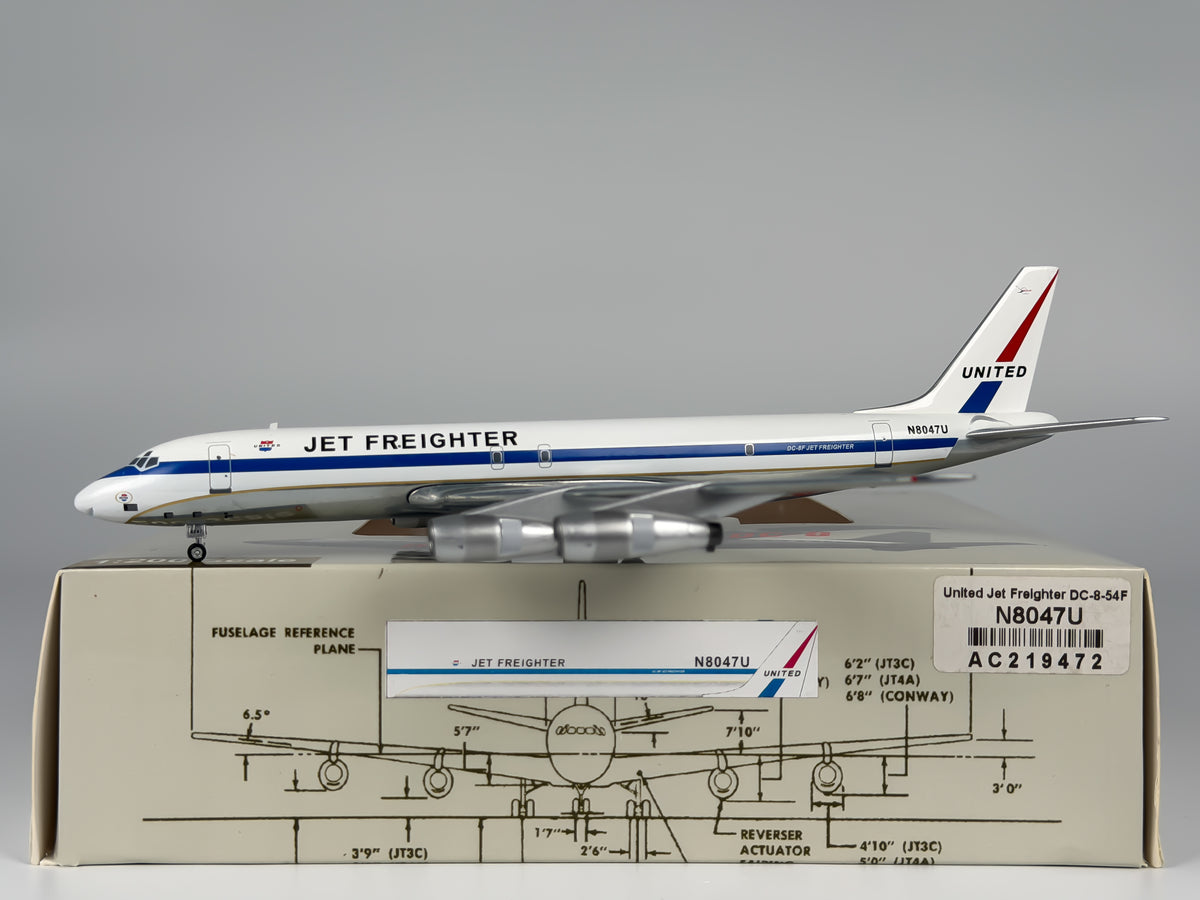United Airlines Douglas DC-8-50F 1:200 Aeroclassics N8047U (AC219472)