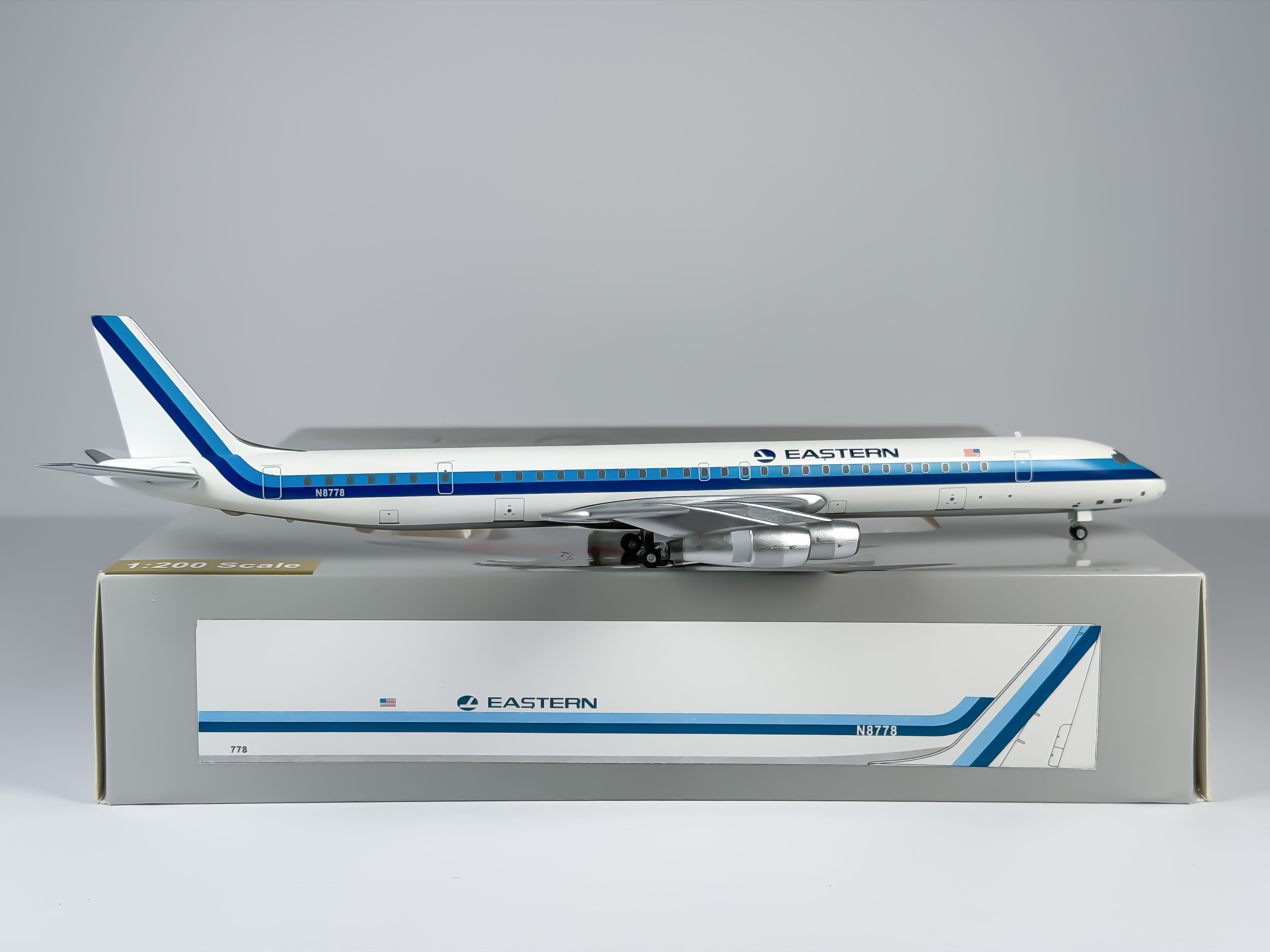 Eastern Air Lines Douglas DC-8-61 1:200 Aeroclassics N8778 (AC219715)