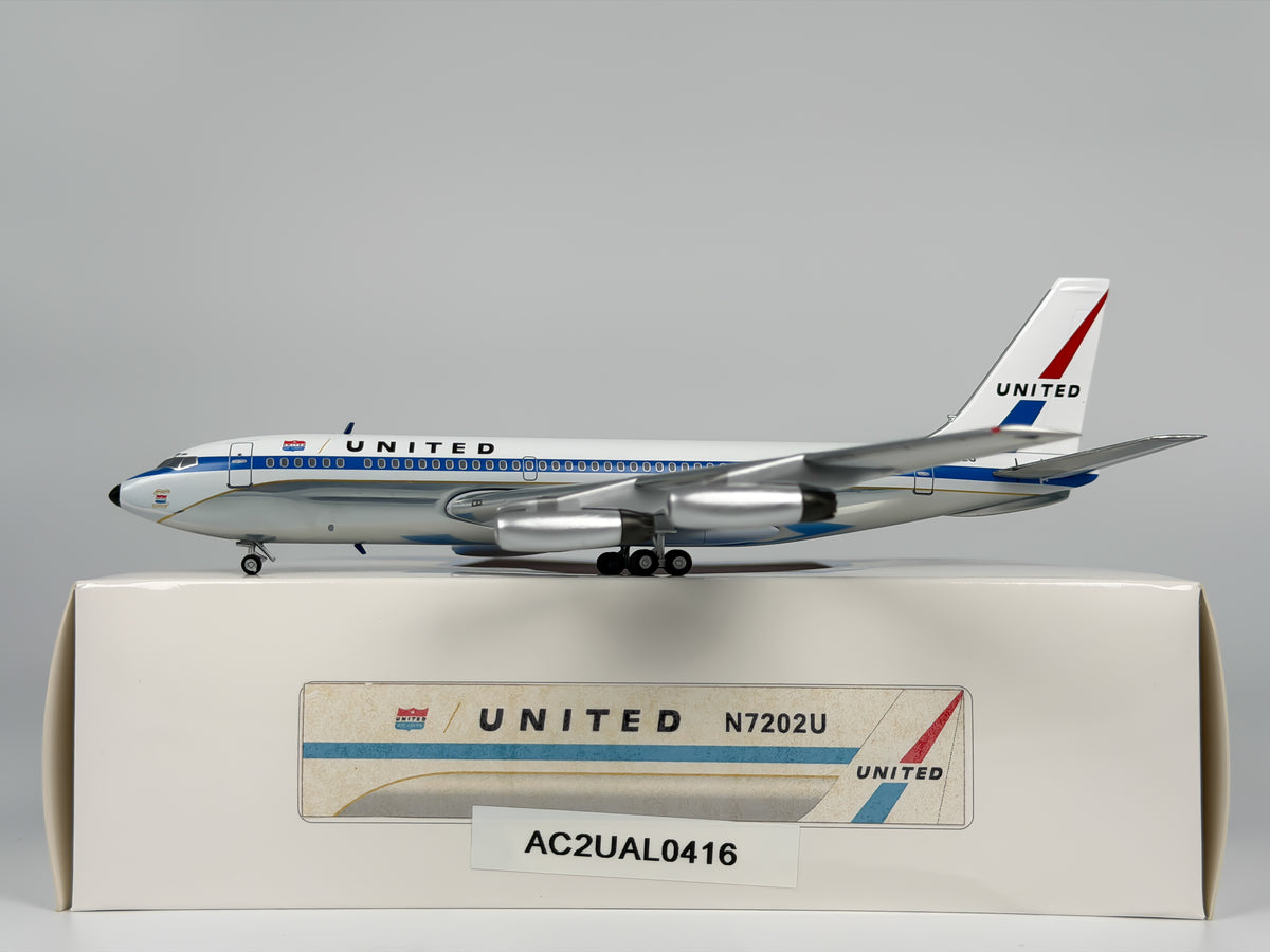 United Airlines Boeing 720 1:200 AeroClassics N7202U (AC2N7202U)
