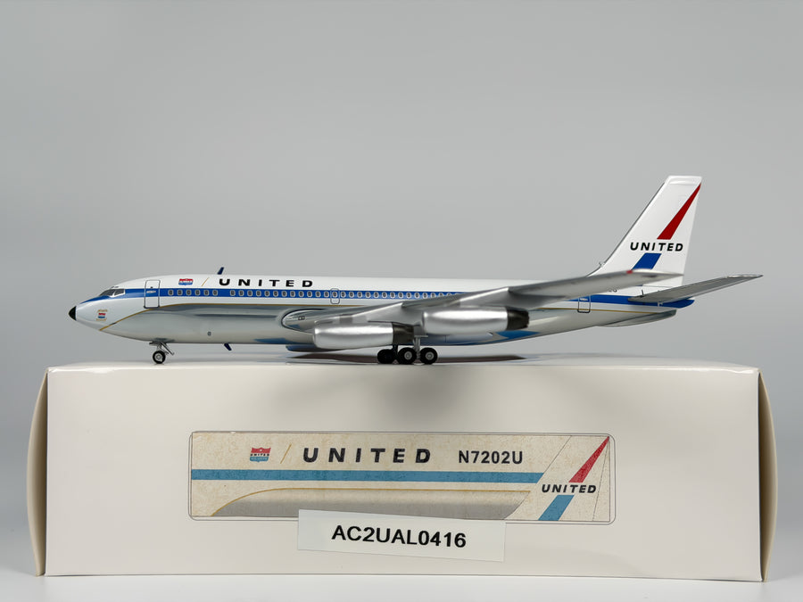 United Airlines Boeing 720 1:200 AeroClassics N7202U (AC2N7202U)