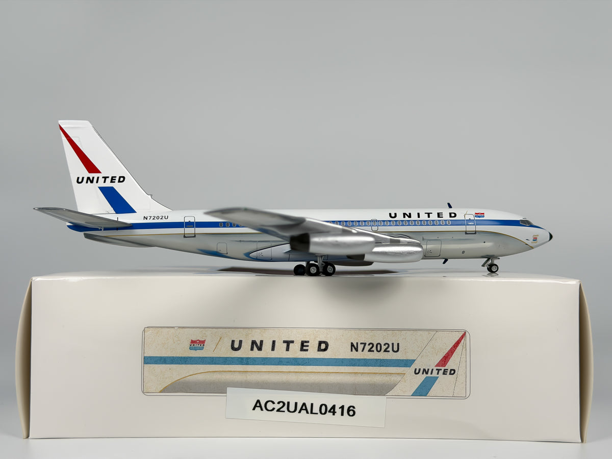 United Airlines Boeing 720 1:200 AeroClassics N7202U (AC2N7202U)