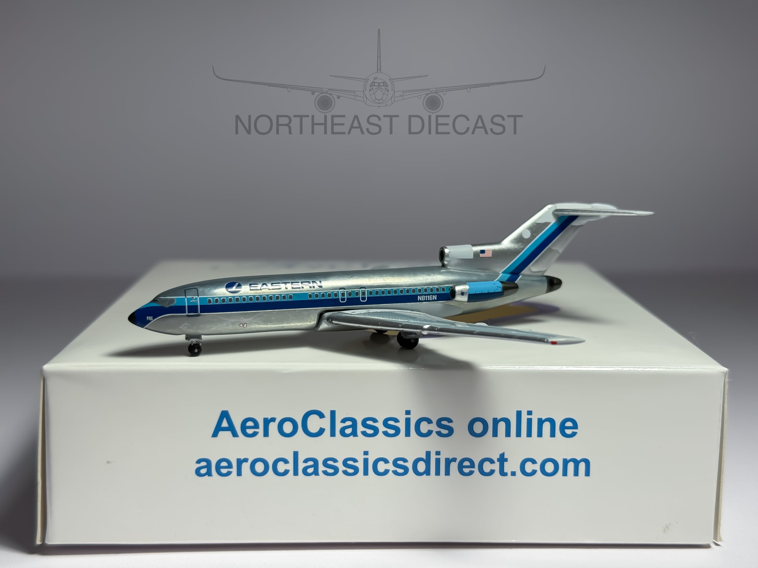 Eastern Air Lines Boeing 727-100 1:400 Aeroclassics N8116N (AC411050A)