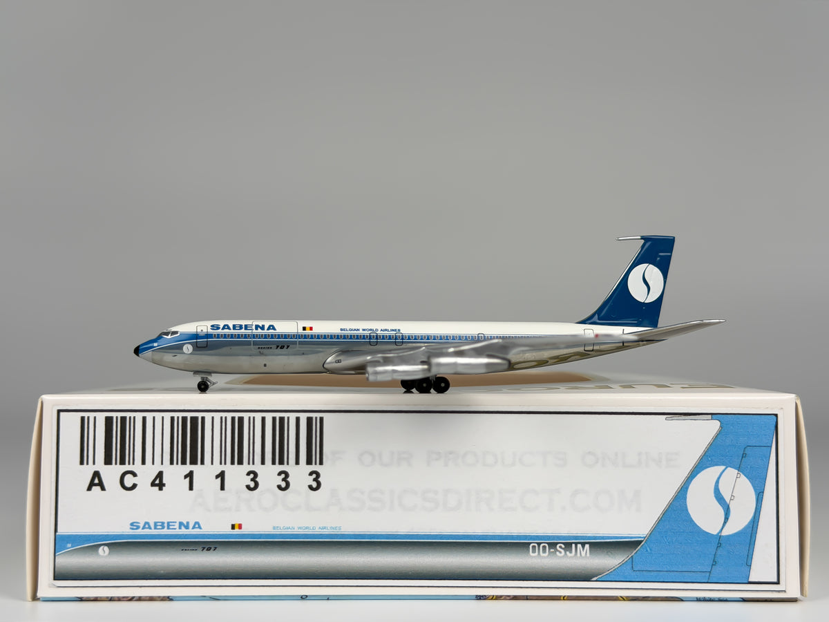 Sabena Boeing 707-300 1:400 Aeroclassics OO-SJM (AC411333)
