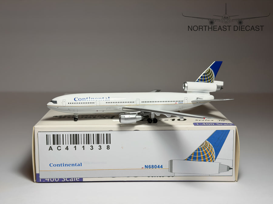 Continental Airlines McDonnell Douglas DC-10-10 1:400 Aeroclassics N68044 (AC411338)