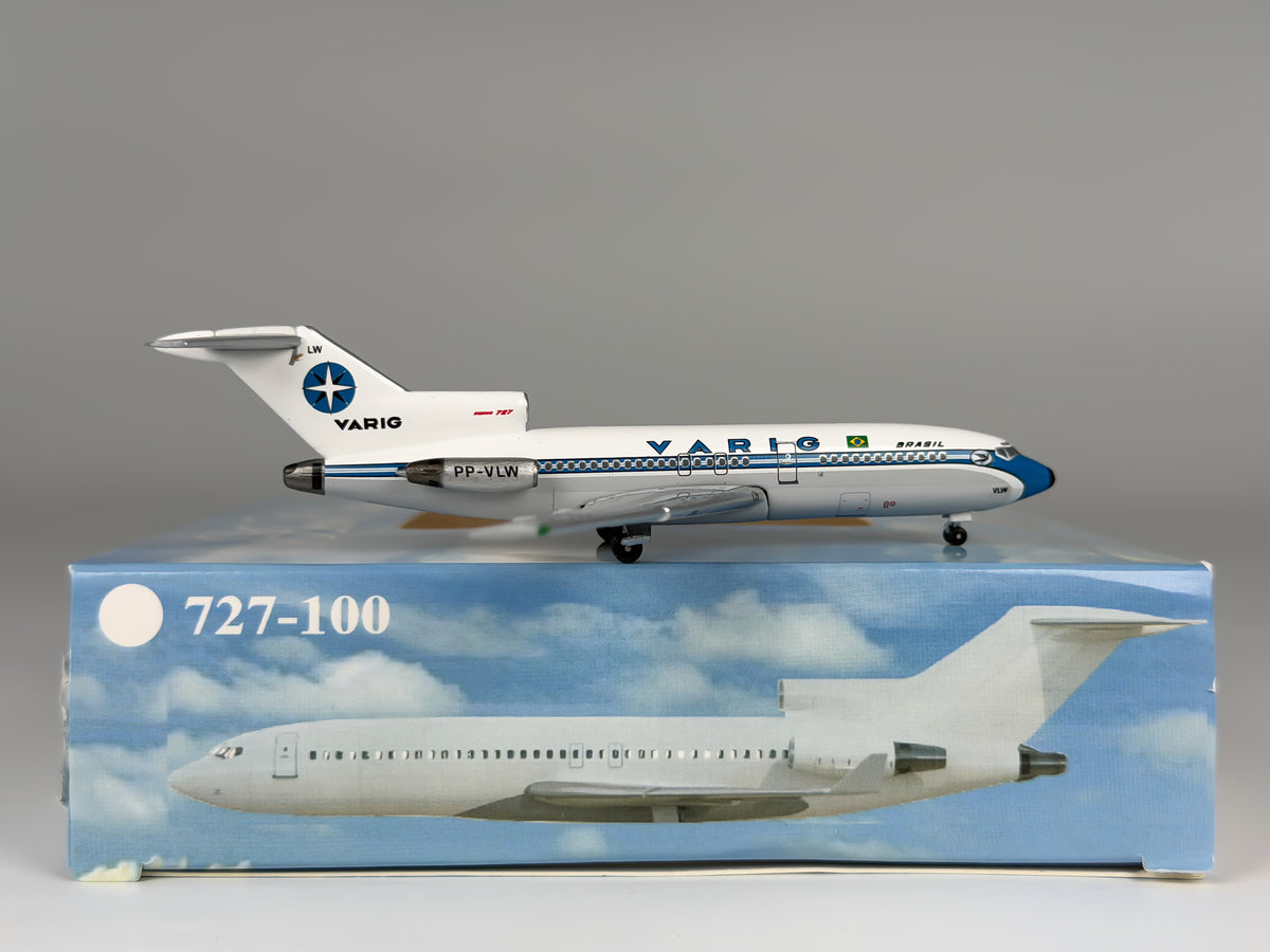 VARIG Cargo Boeing 727-100F 1:400 Aeroclassics PP-VLW (AC411353)