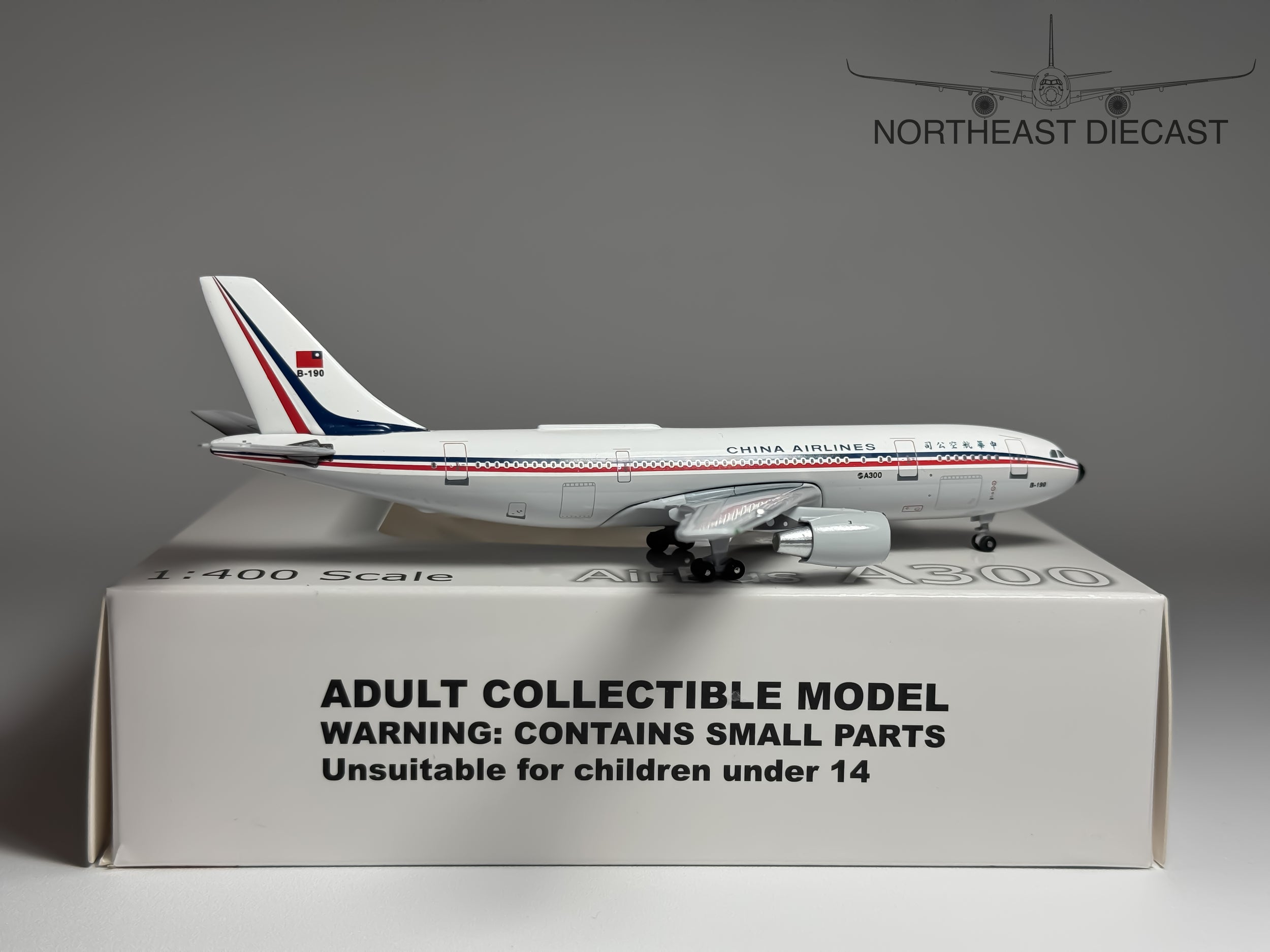 China Airlines Airbus A300 1:400 Aeroclassics B-190 (AC411387)