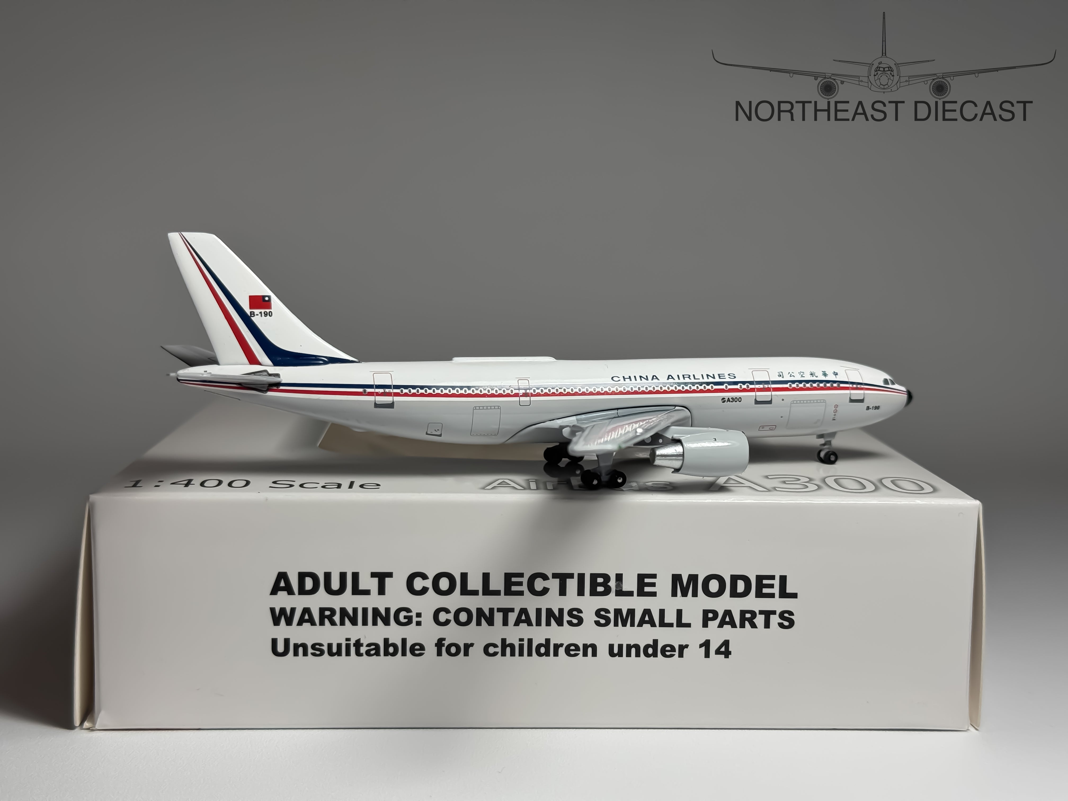 China Airlines Airbus A300 1:400 Aeroclassics B-190 (AC411387)