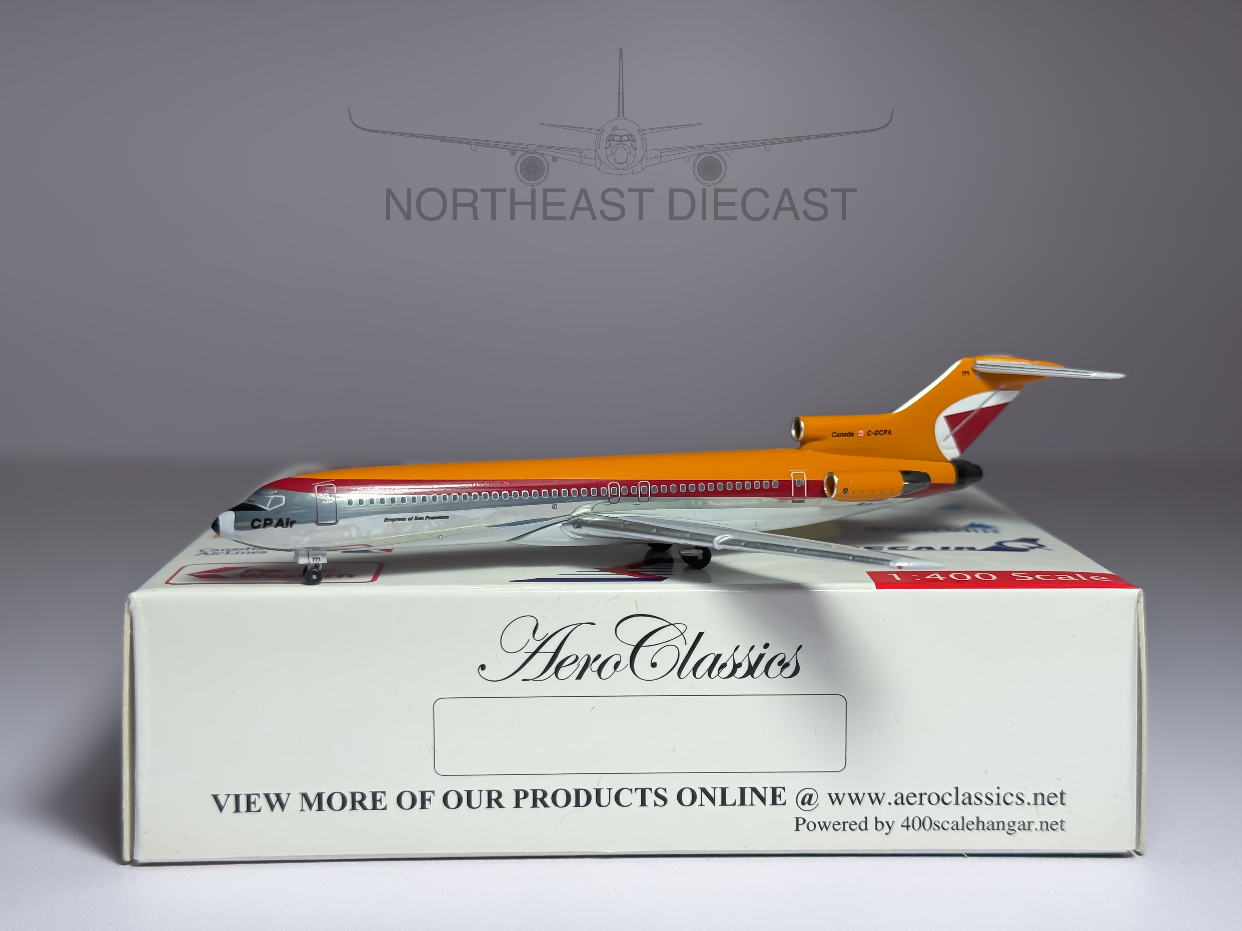 CP Air Boeing 727-200 1:400 Aeroclassics C-GCPA (AC411479)