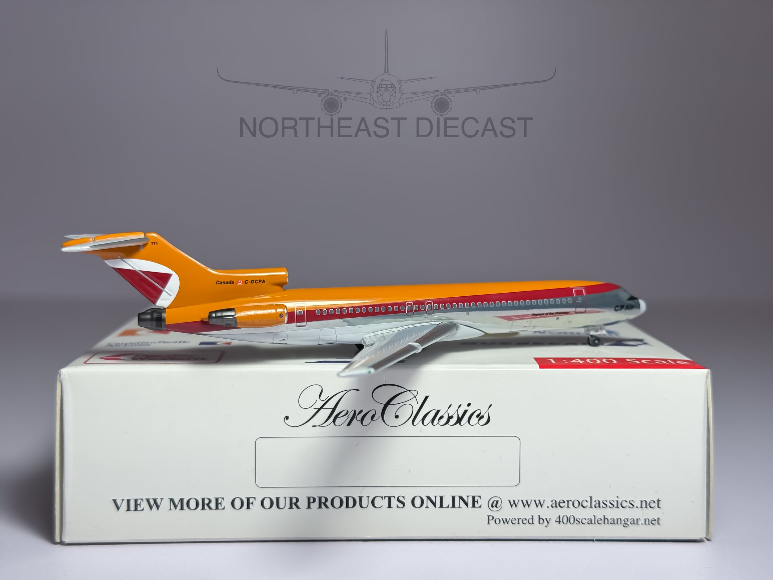 CP Air Boeing 727-200 1:400 Aeroclassics C-GCPA (AC411479)