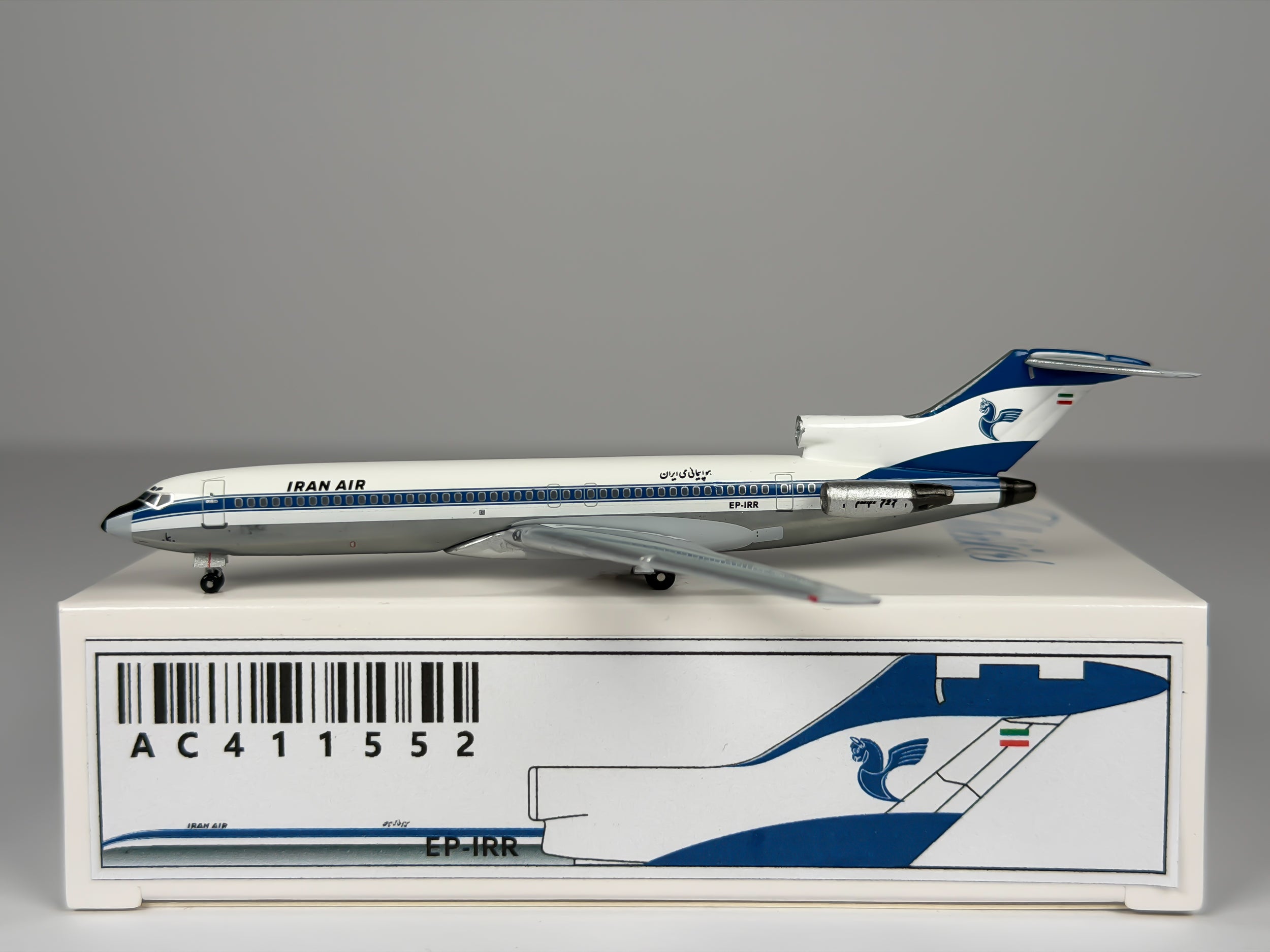 Iran Air Boeing 727-200 1:400 Aeroclassics EP-IRR (AC411552)
