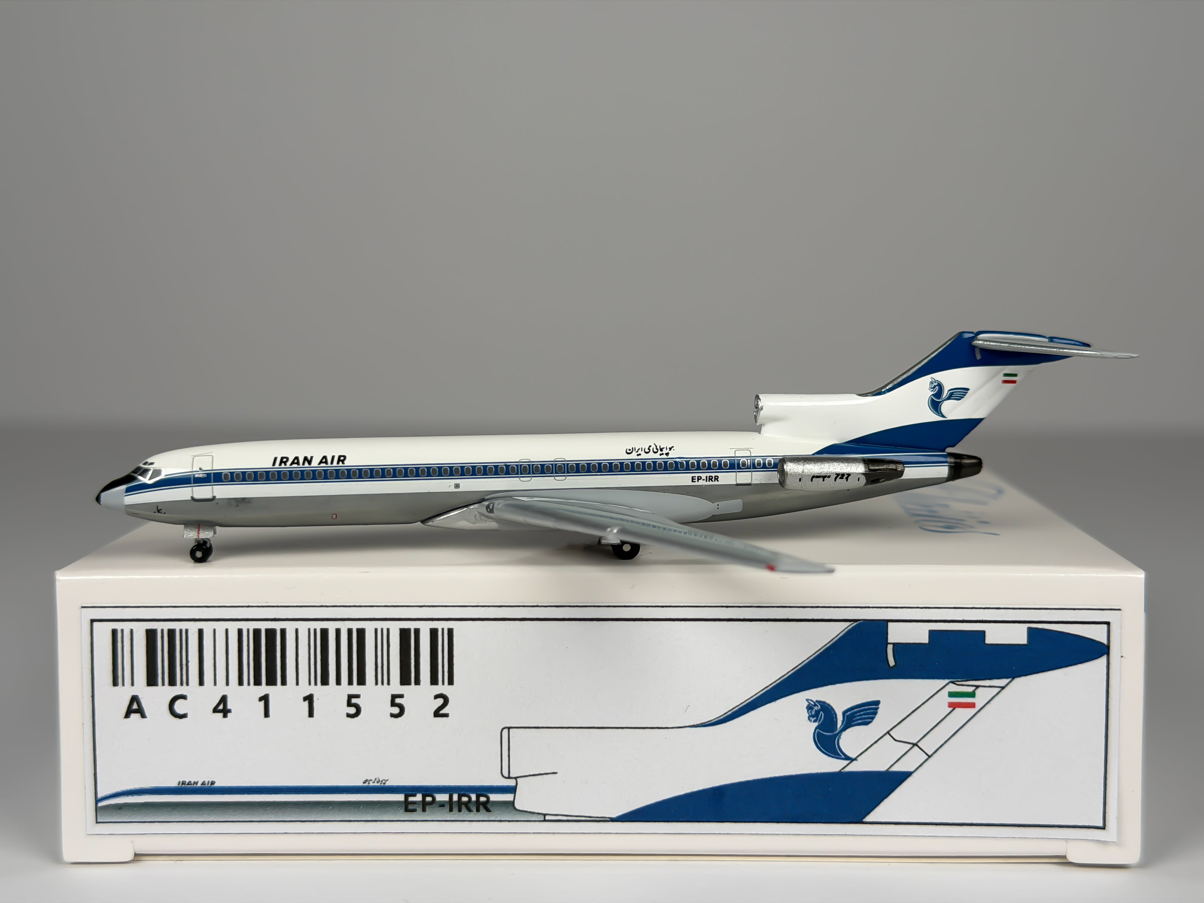 Iran Air Boeing 727-200 1:400 Aeroclassics EP-IRR (AC411552)
