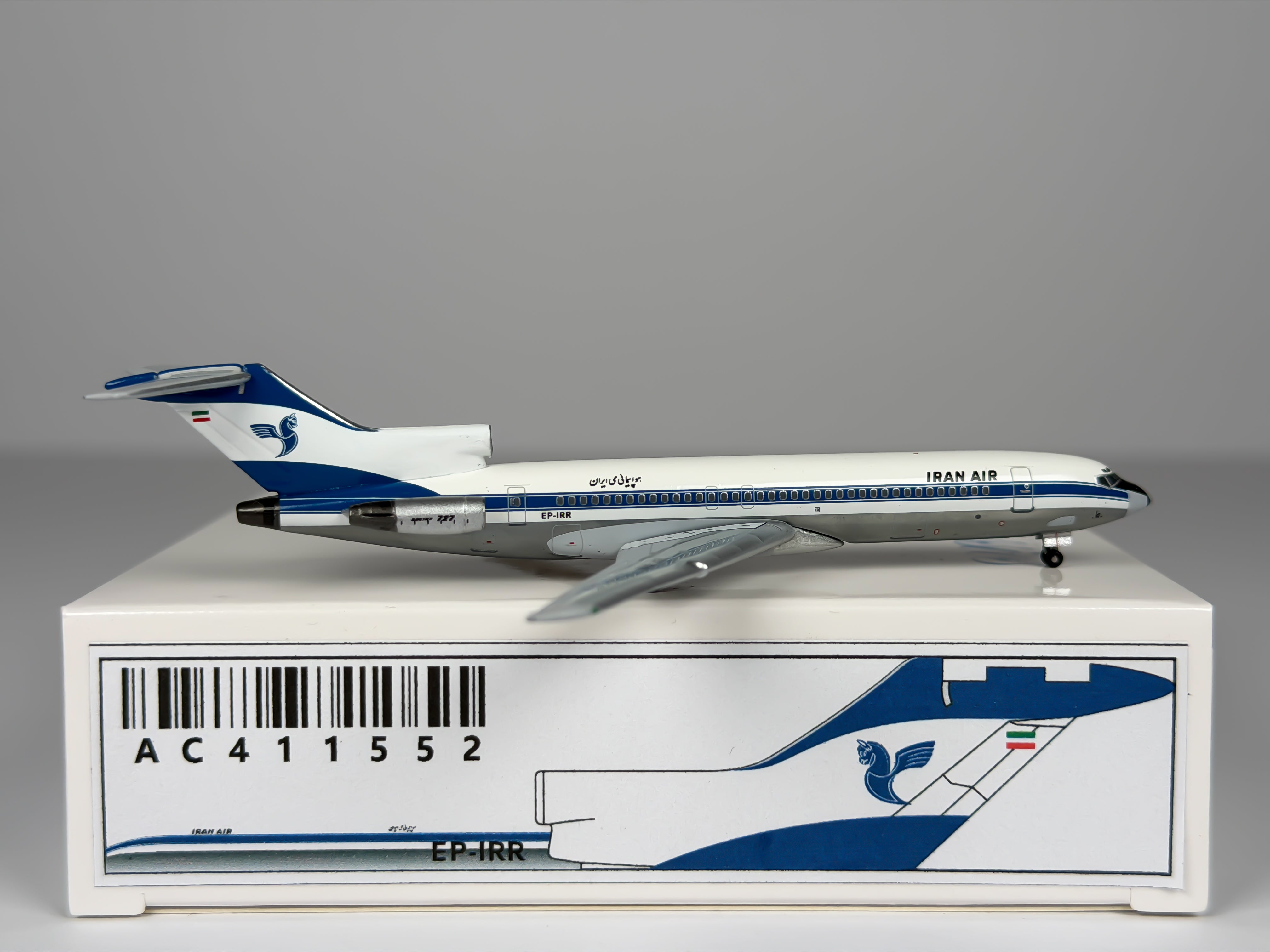 Iran Air Boeing 727-200 1:400 Aeroclassics EP-IRR (AC411552)