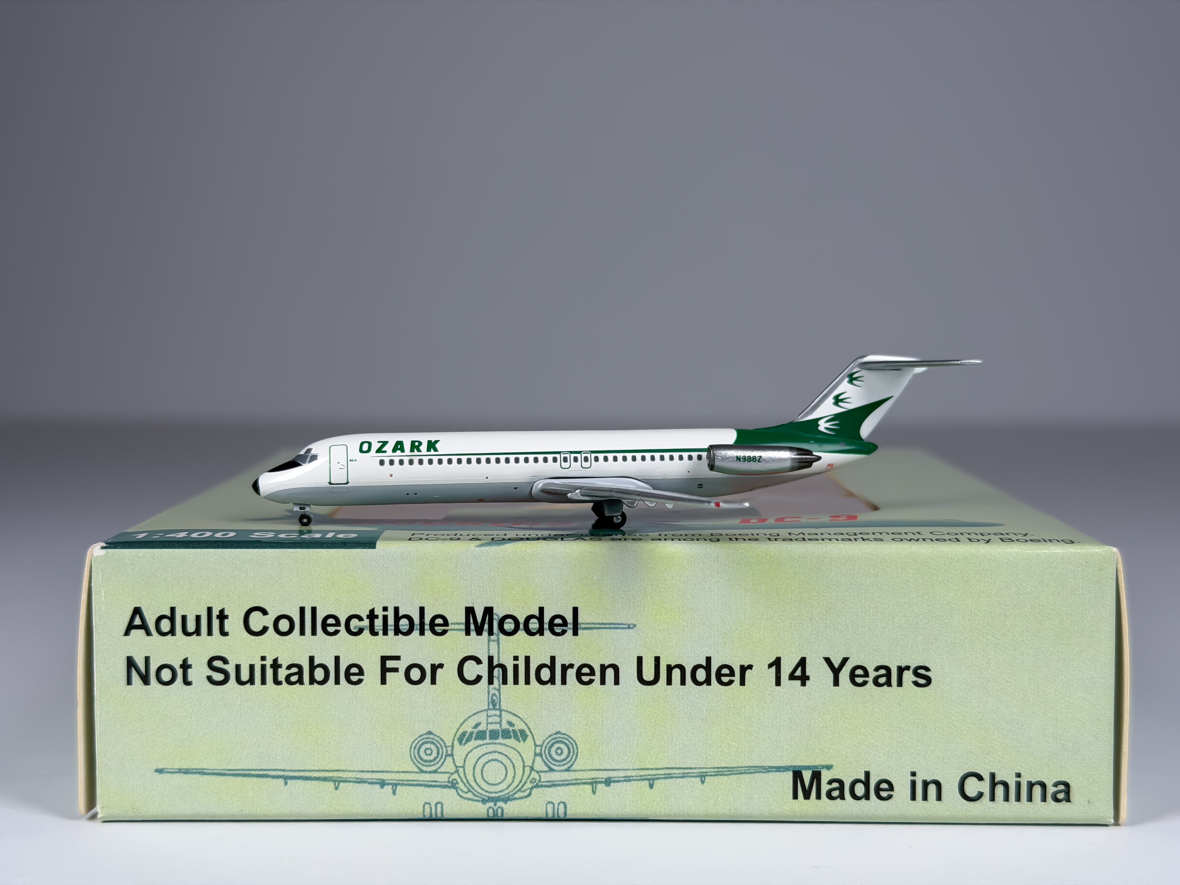 Douglas DC-9 Diecast Aircraft Models · Northeast Diecast