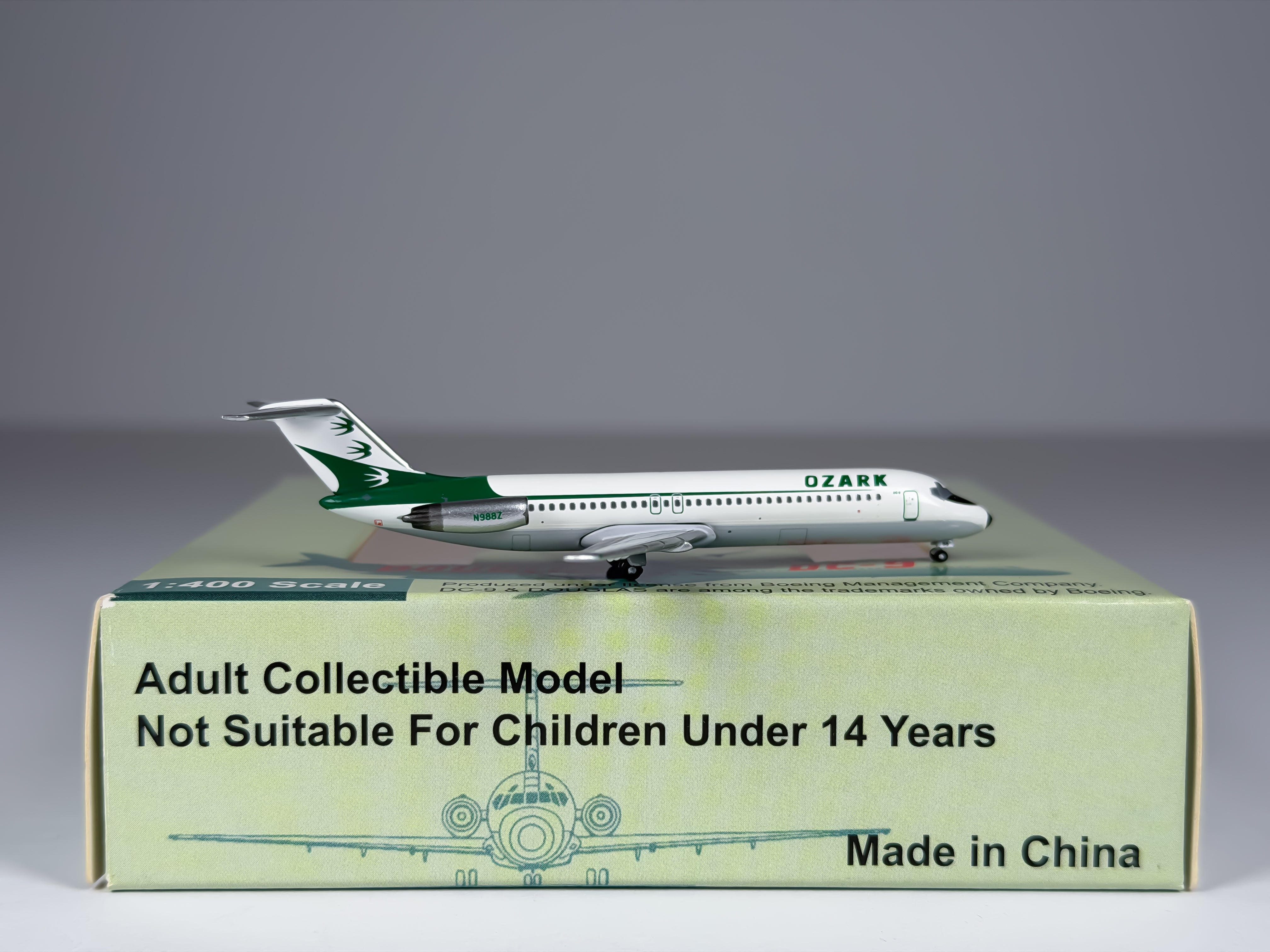 Douglas DC-9 Diecast Aircraft Models · Northeast Diecast