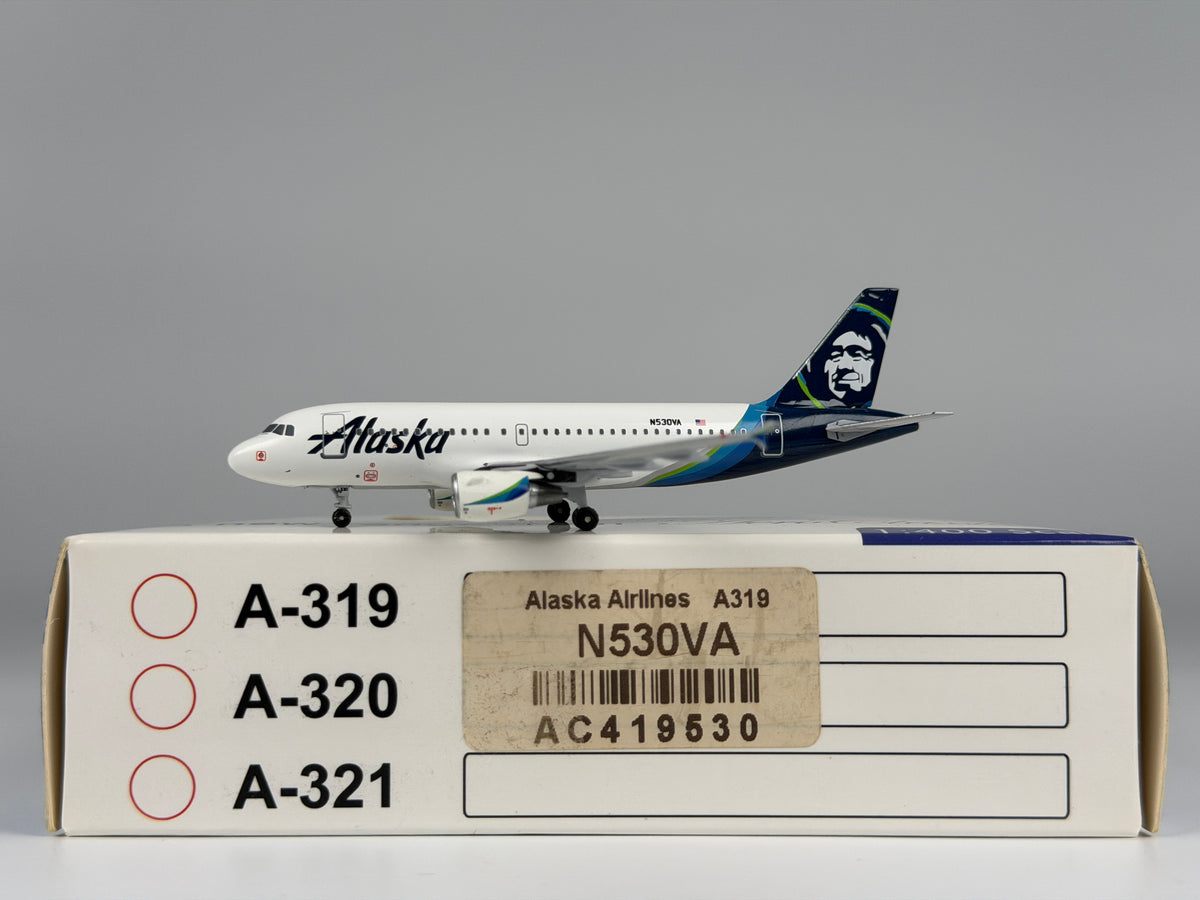 Alaska Airlines Airbus A319 1:400 Aeroclassics N530VA (AC419530)