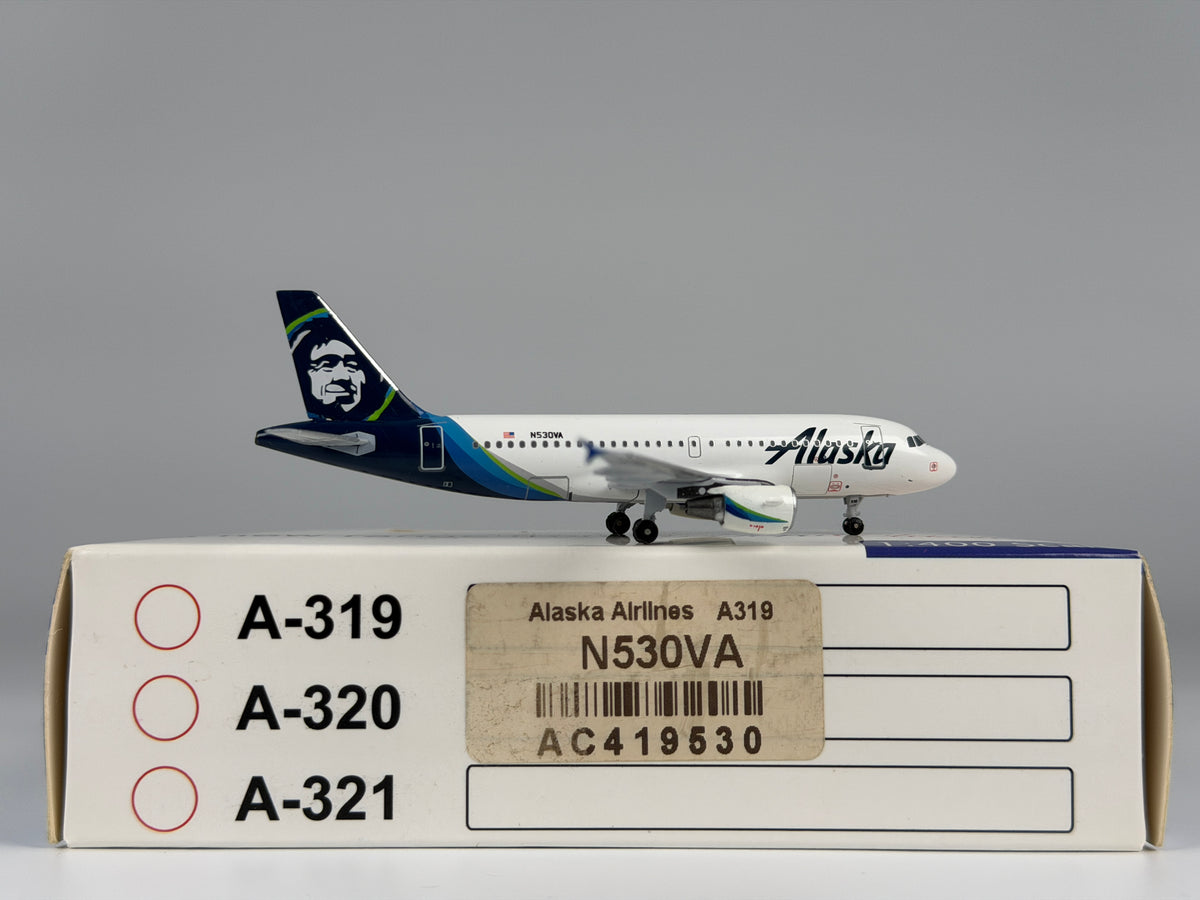 Alaska Airlines Airbus A319 1:400 Aeroclassics N530VA (AC419530)