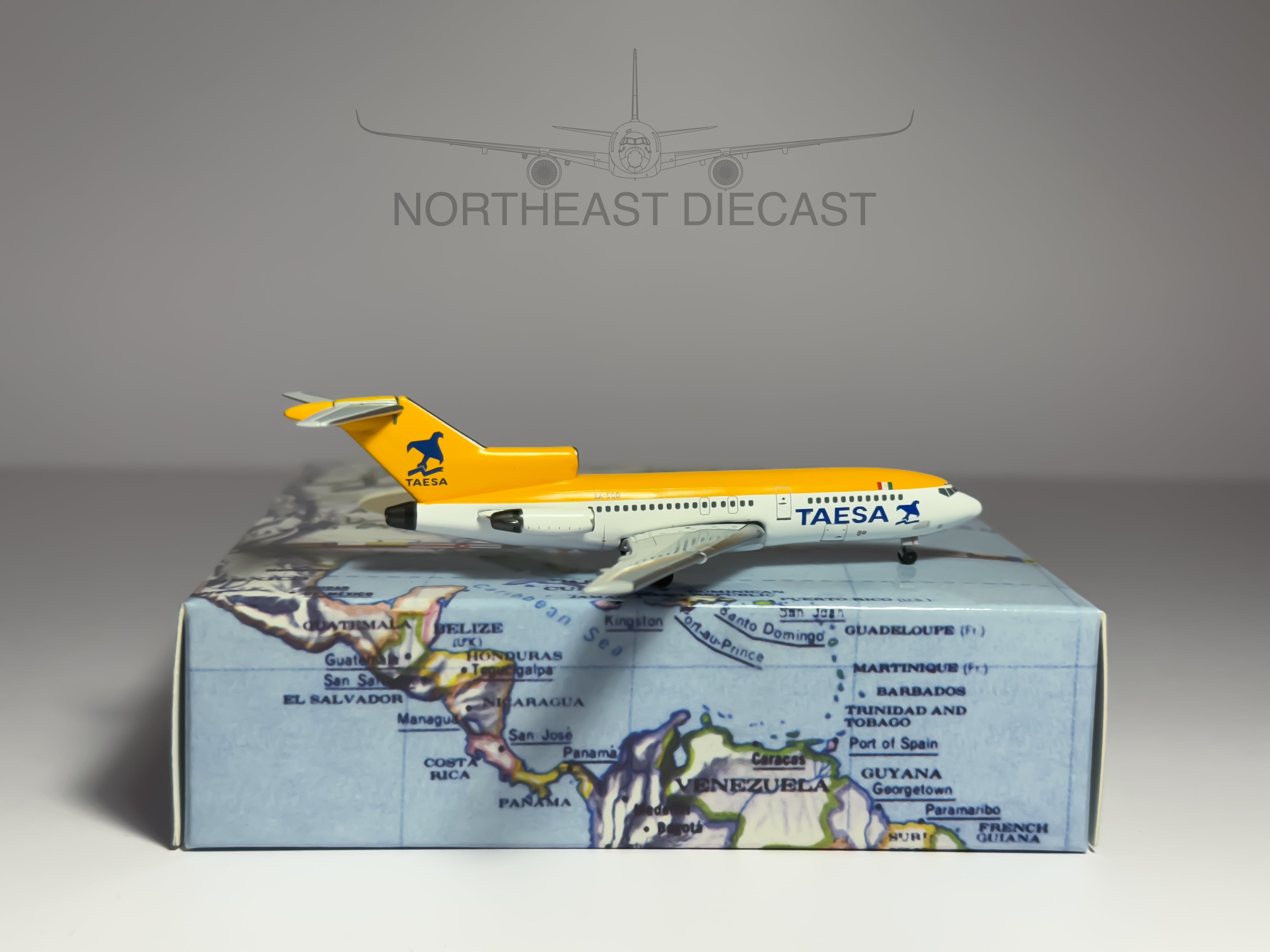 TAESA Boeing 727-100 1:400 Aeroclassics XA-SQO (AC419765)