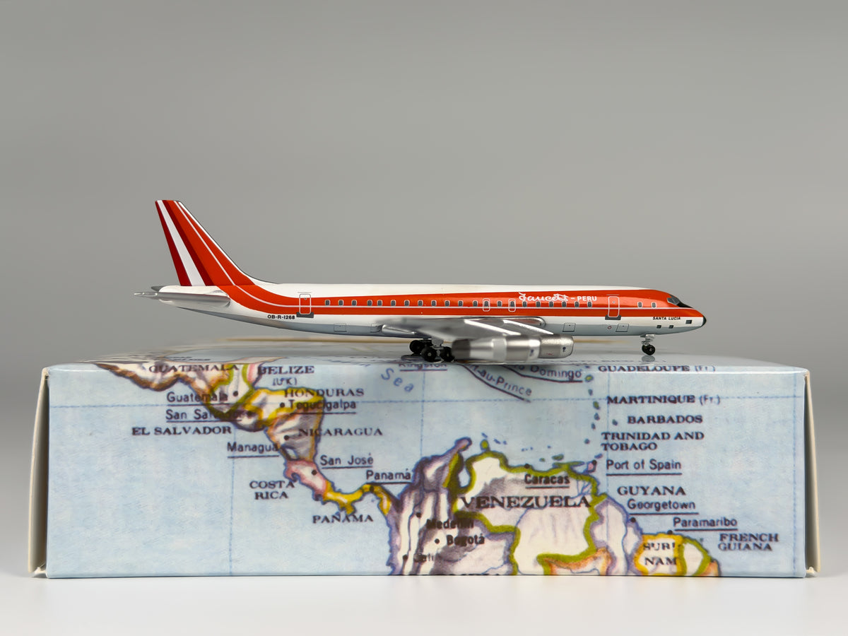 Faucett Peru Douglas DC-8-50 1:400 Aeroclassics OB-R-1268 (AC419840)