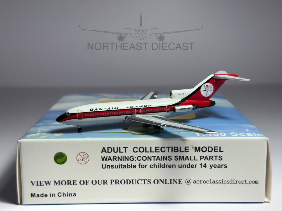 Dan-Air London Boeing 727-100 1:400 Aeroclassics G-BAFZ (AC419885)