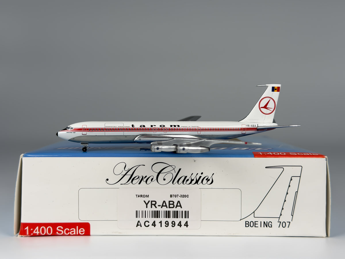TAROM Boeing 707-300 1:400 Aeroclassics YR-ABA (AC419944)