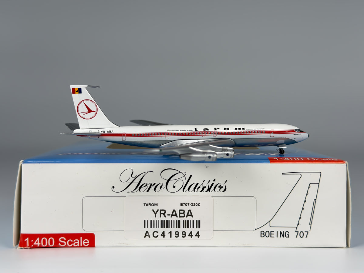 TAROM Boeing 707-300 1:400 Aeroclassics YR-ABA (AC419944)