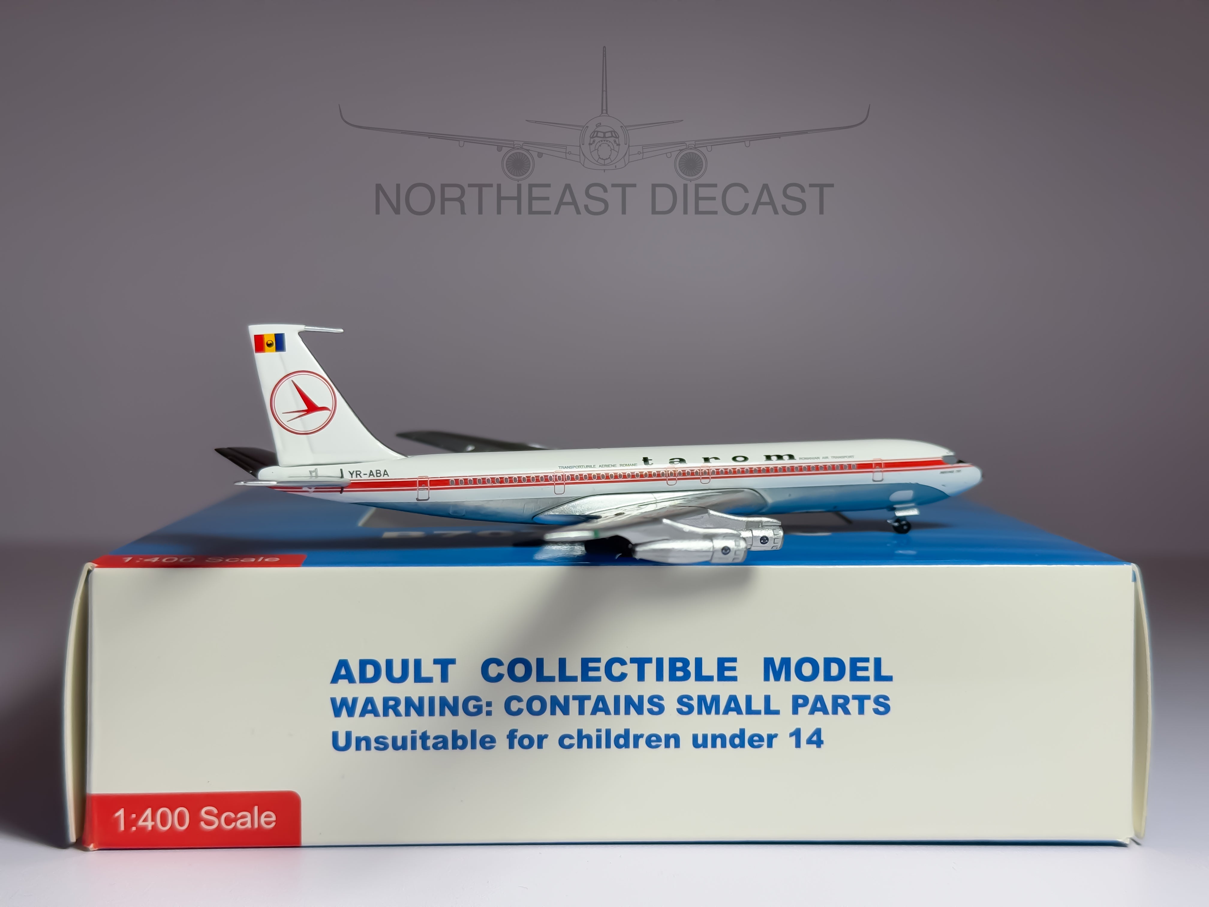 TAROM Boeing 707-300 1:400 Aeroclassics YR-ABA (AC419944)