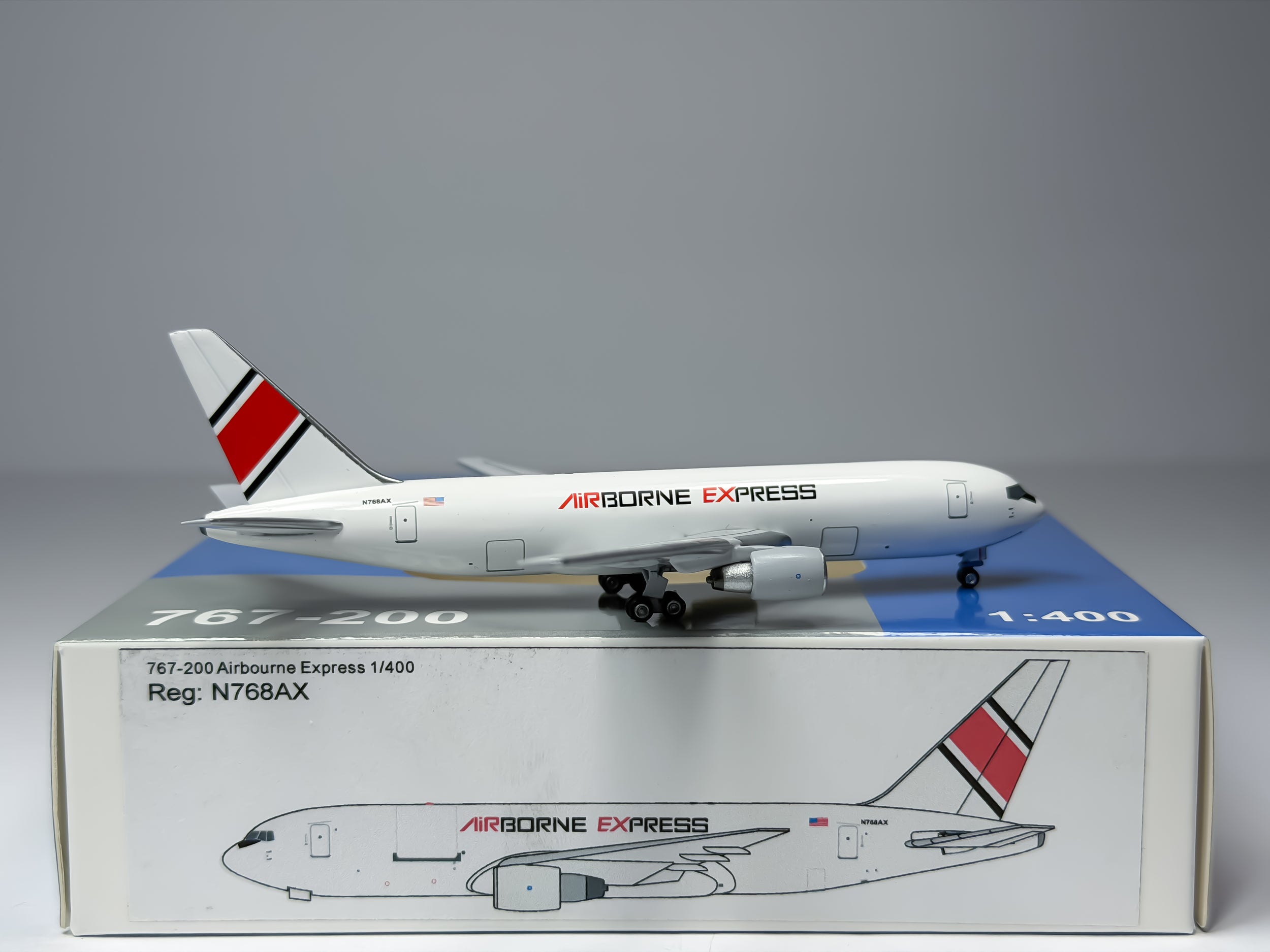 Airborne Express Boeing 767-200 1:400 Aeroclassics N768AX (AC419967)