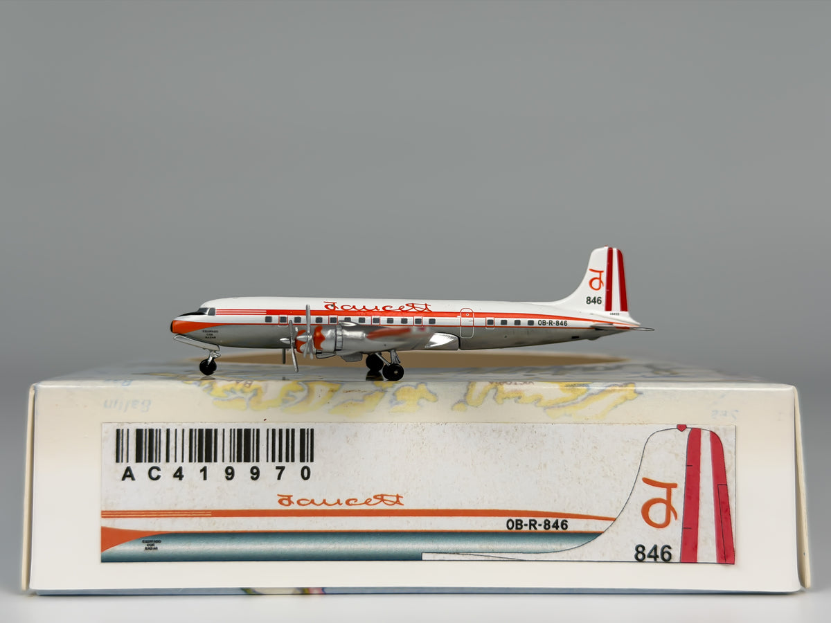 Faucett Peru Douglas DC-6 1:400 Aeroclassics OB-R-846 (AC419970)