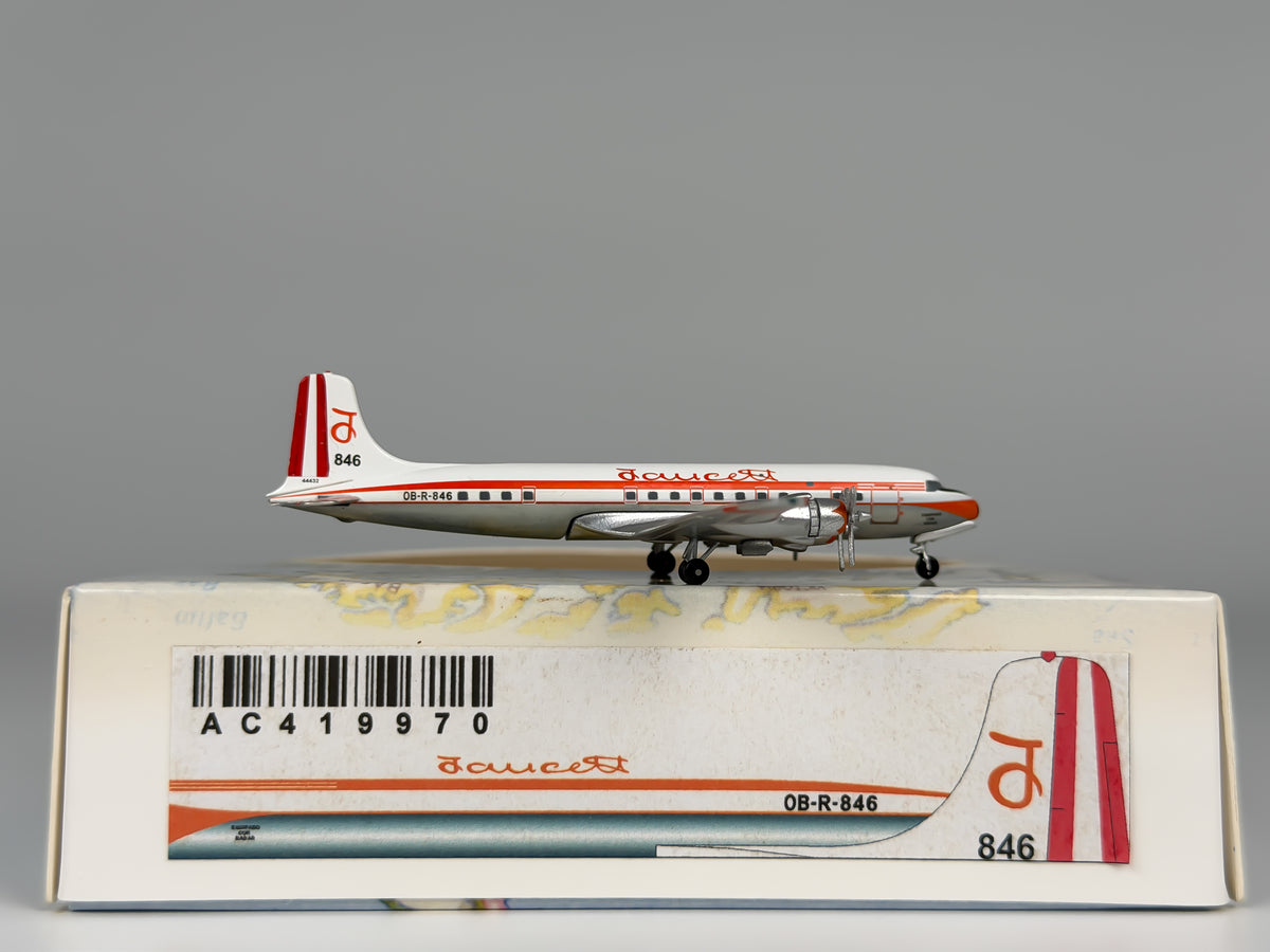 Faucett Peru Douglas DC-6 1:400 Aeroclassics OB-R-846 (AC419970)