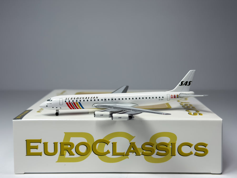 Scandinavian Airlines (SAS) Douglas DC-8-62 1:400 Aeroclassics SE-DDU (AC419998)