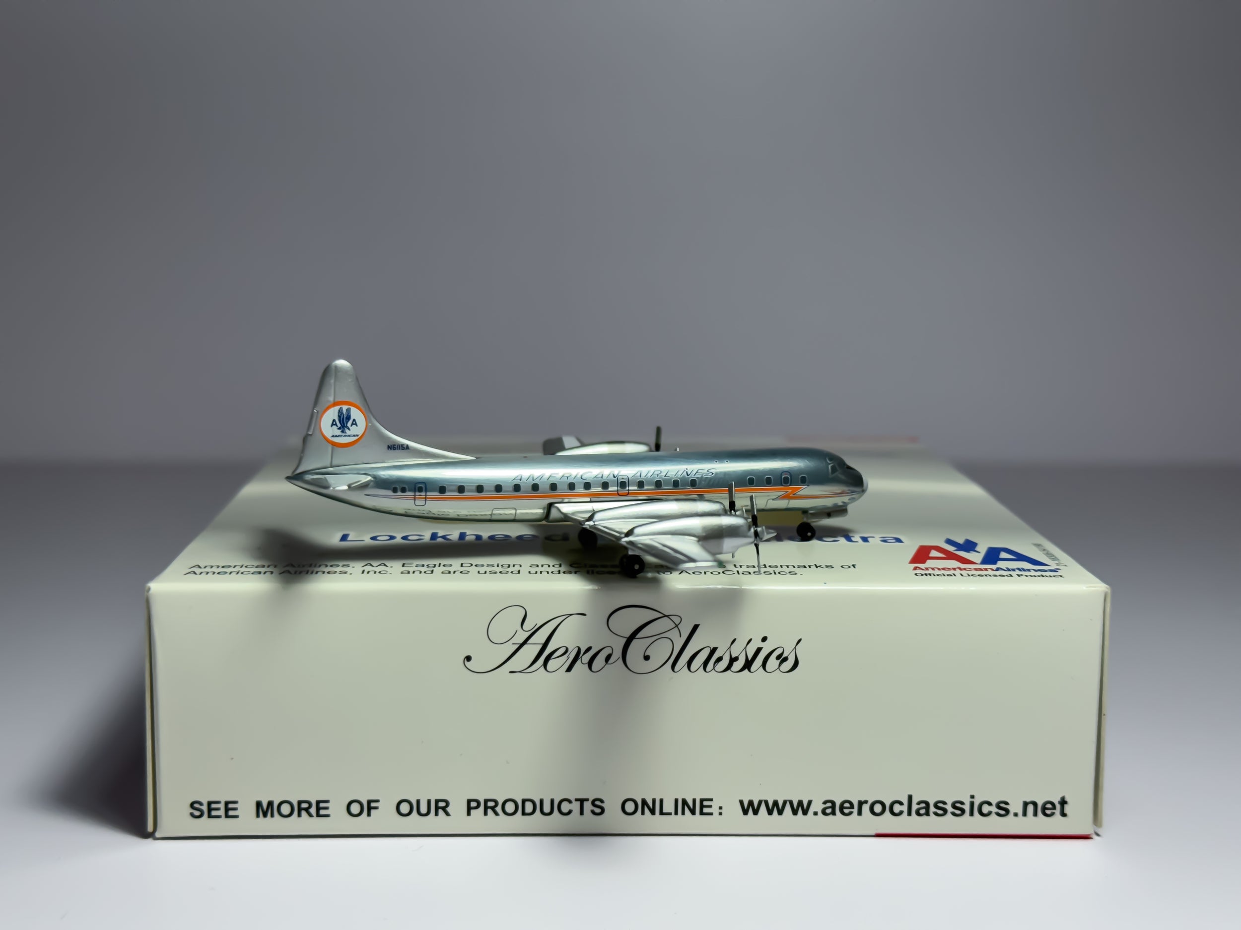 American Airlines Lockheed L-188 Electra 1:400 Aeroclassics N6115A (AC423)