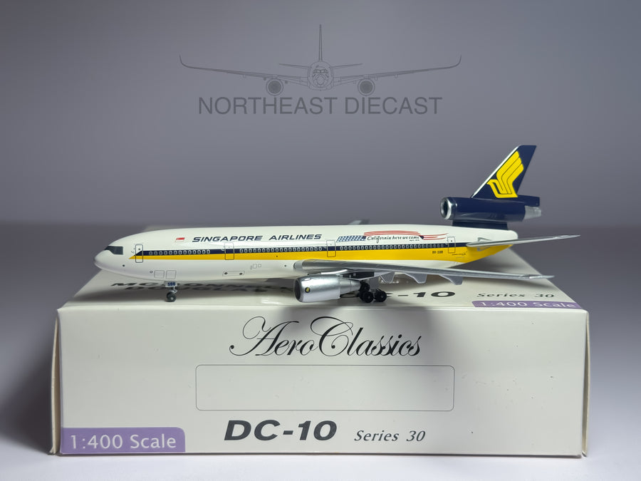 Singapore Airlines McDonnell Douglas DC-10-30 1:400 Aeroclassics 9V-SDB (AC9VSDB)